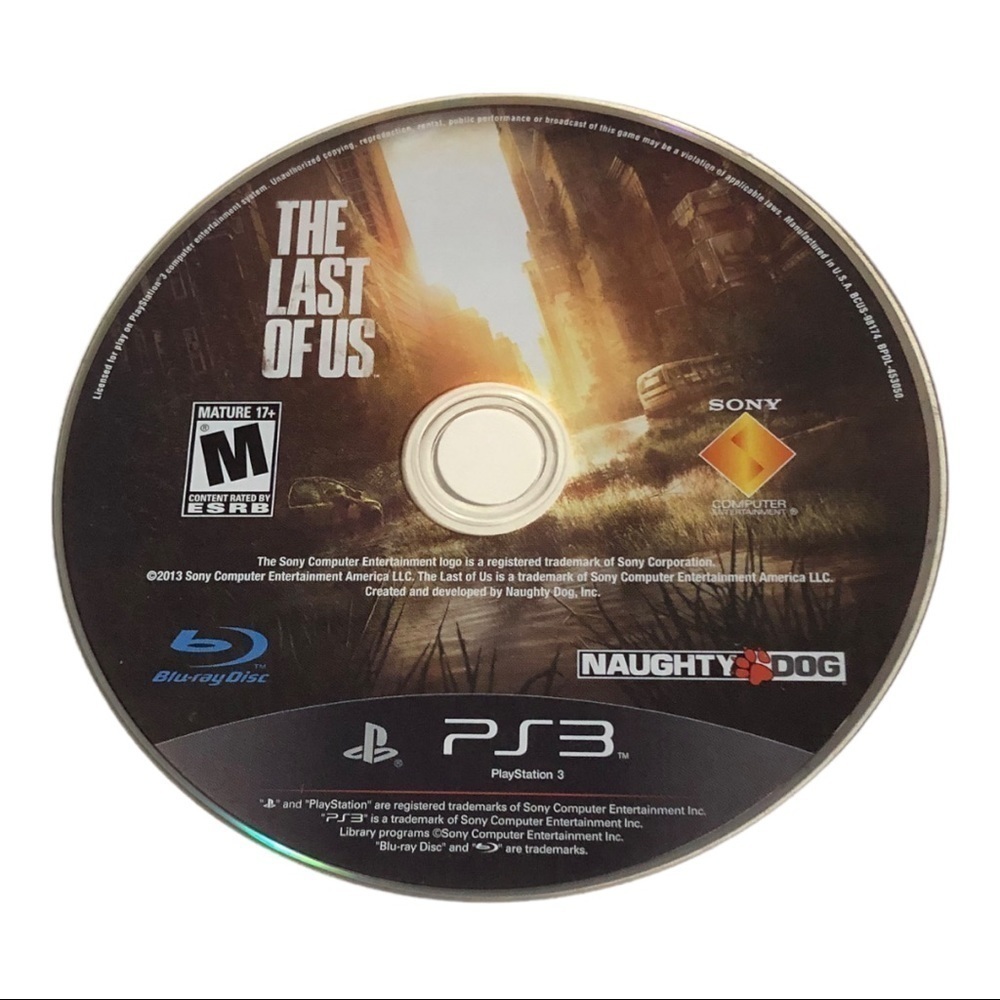 PS3 The Last of Us Game - Disc Only
